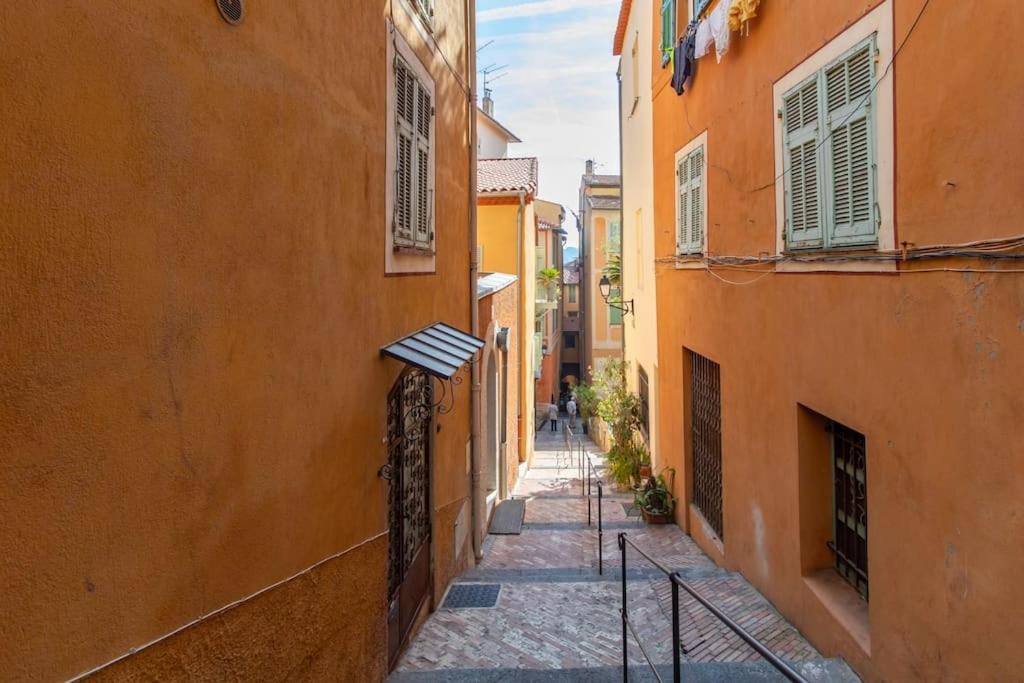#40 Bright Sea View Suite For 6 2Mins Walk Port & Sea Villefranche-sur-Mer Exterior foto