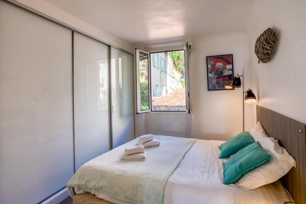 #40 Bright Sea View Suite For 6 2Mins Walk Port & Sea Villefranche-sur-Mer Exterior foto